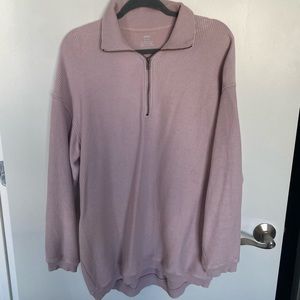 Aerie Corded Quarter Zip